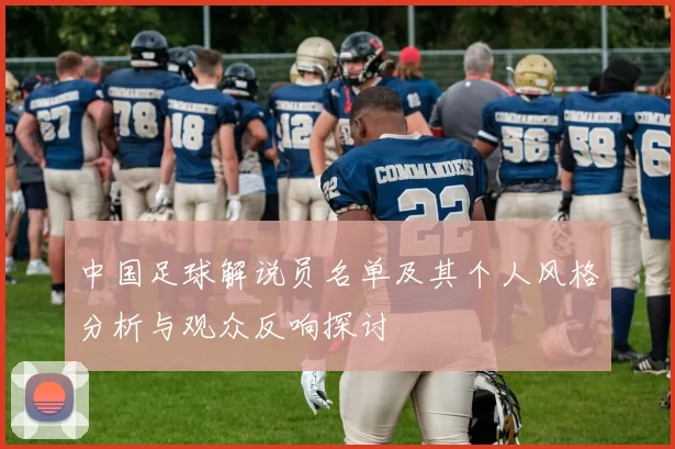 中国足球解说员名单及其个人风格分析与观众反响探讨